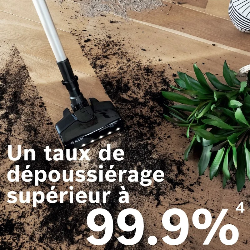 Aspirateur balai BOSCH BBS711W blanc noir