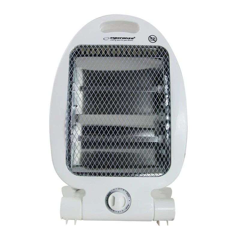 Chauffage électrique à quartz Esperanza EHH009 Blanc 800 W