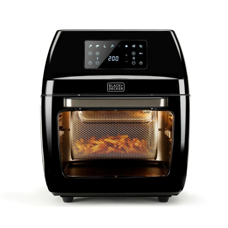 Friteuse à air Black & Decker BXAFO1200E Noir 1700 W 12 L