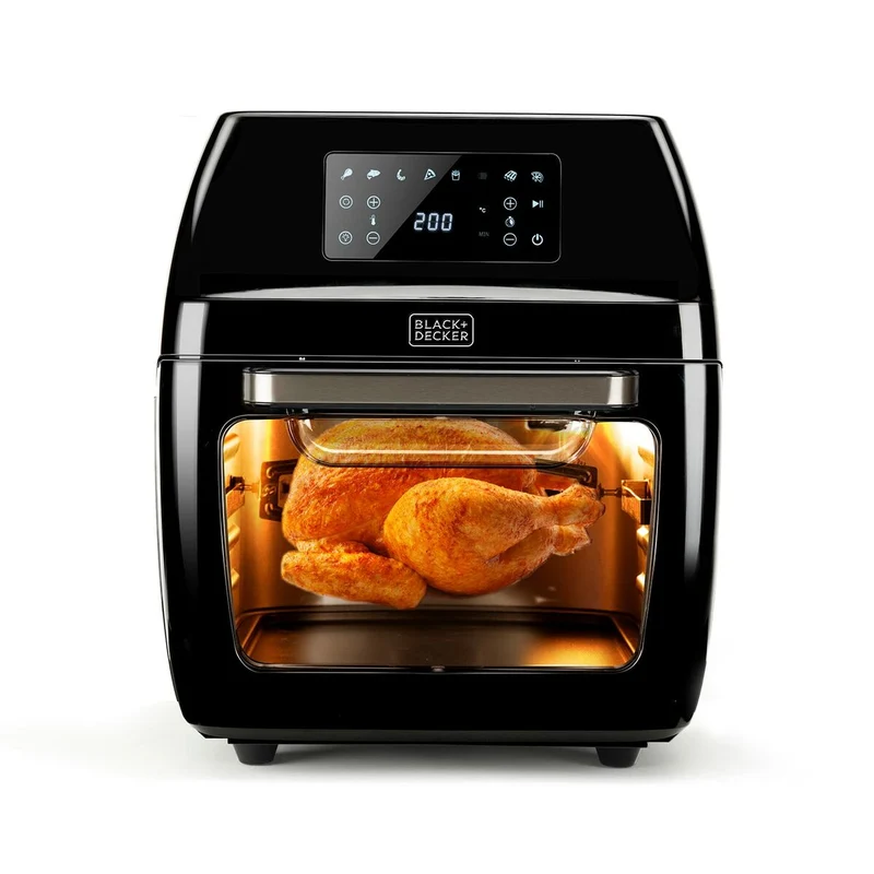 Friteuse à air Black & Decker BXAFO1200E Noir 1700 W 12 L