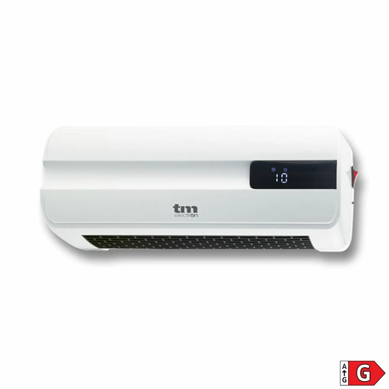 Chauffage mural électrique TM Electron 2000 W Blanc/Noir