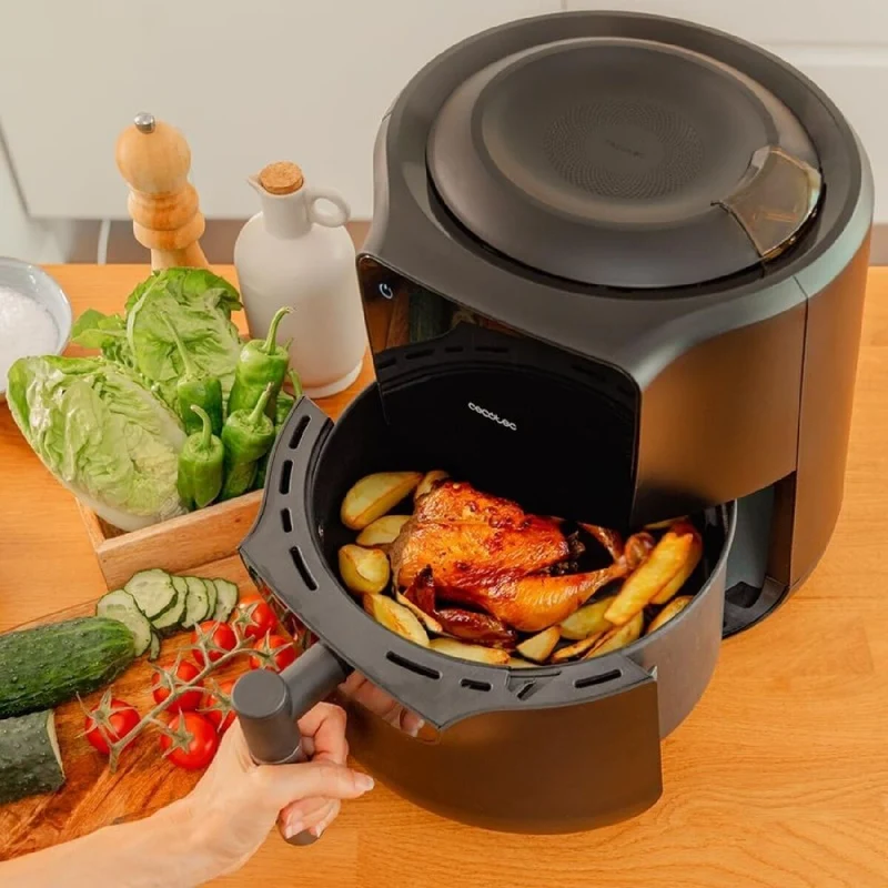Friteuse à air Cecotec Cecofry Rain 1500 W 1550 W 5,5 L Noir