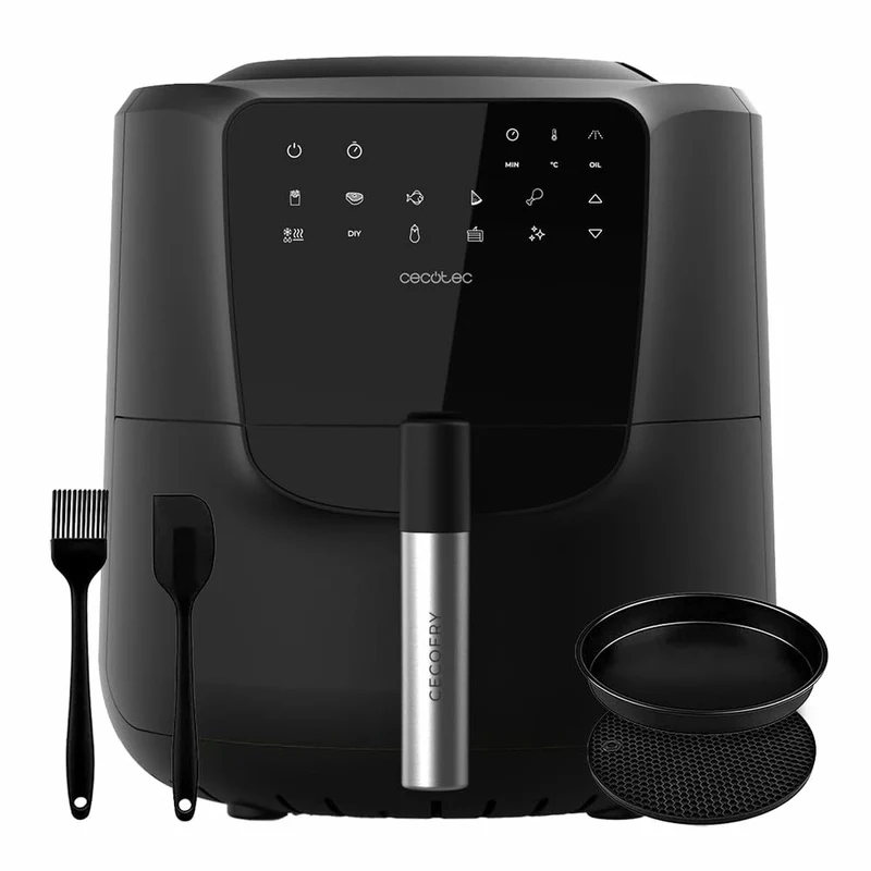 Friteuse à air Cecotec Cecofry Rain Pack 1550 W 5,5 L Noir