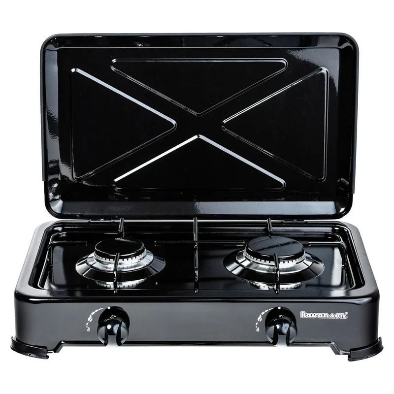 Table de cuisson à gaz Ravanson K-02TB 46,9 cm