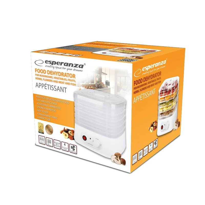 Déshydrateur alimentaire Esperanza EKD004 250 W