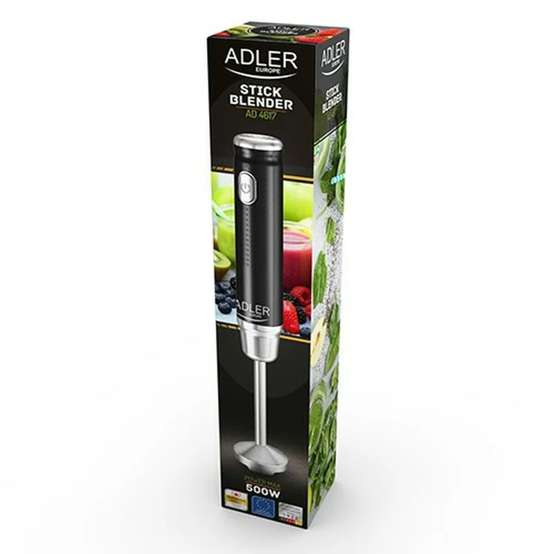Mixeur plongeant Adler AD 4617 Noir Multicolore Argent 350 W