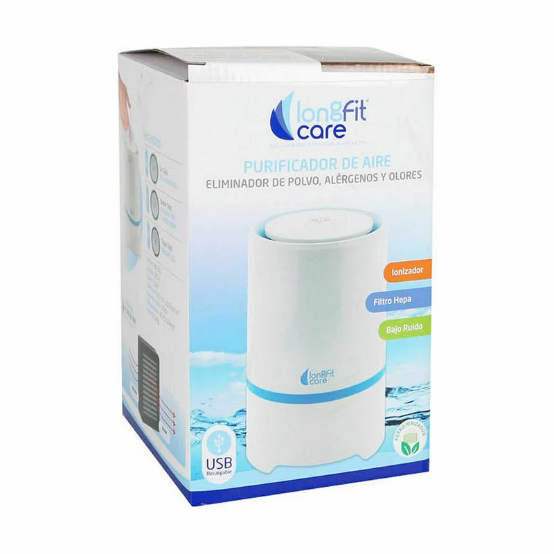 Purificateur d'air LongFit Care Ø 12,5 X 19,4 cM (2 Unités)