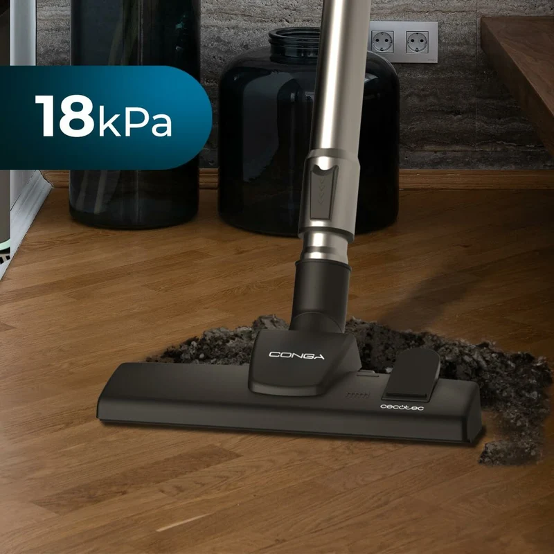 Extracteur Cecotec Conga Powerbag 2500 Compact Plus Noir