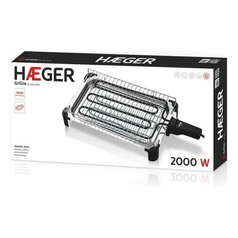 Micro-ondes avec Grill Haeger GR-200.006A Noir 2000 W