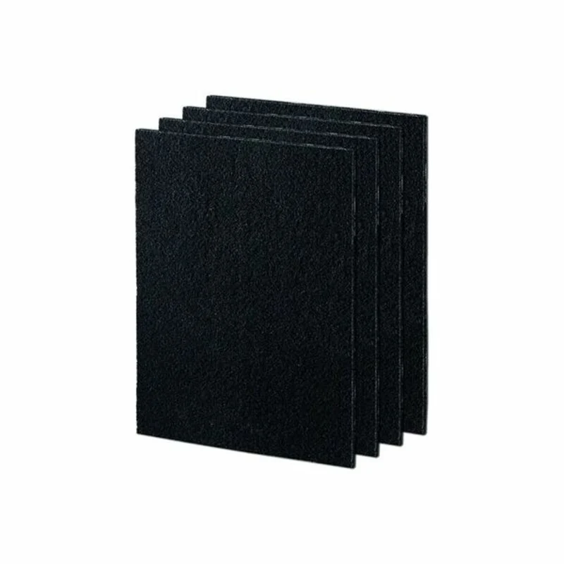 Filtre à charbon de remplacement Fellowes 9324201 4 unités noir