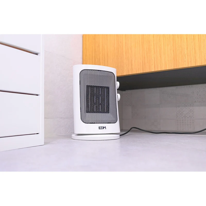 Chauffage vertical EDM 07186 Gris 1000 - 1500 W Oscillation