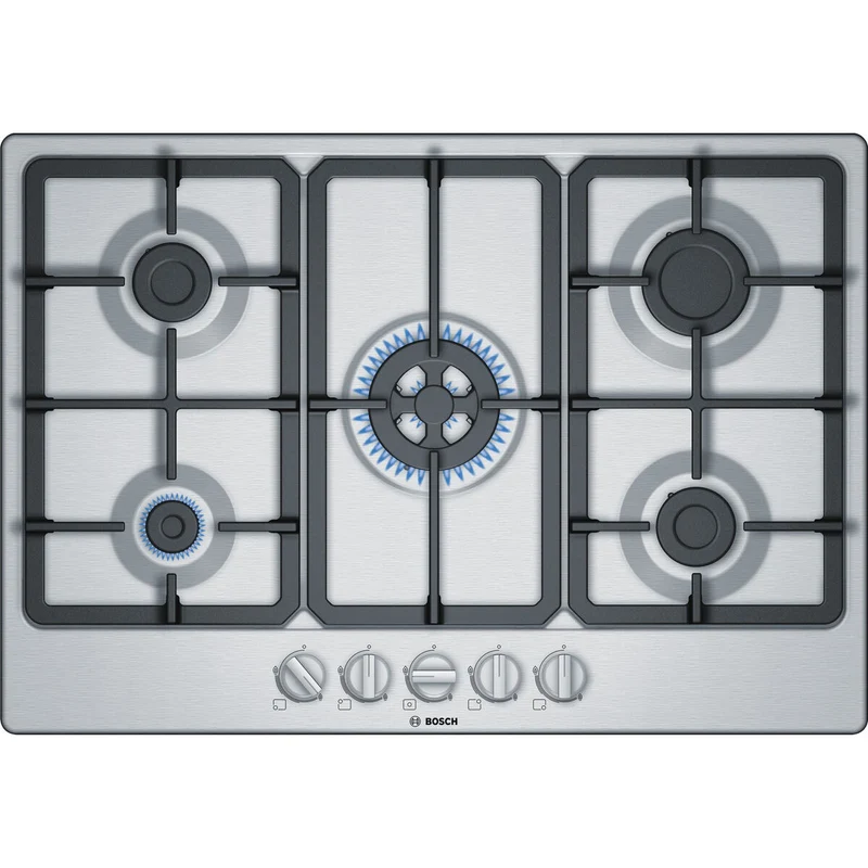 Plaque de cuisson à gaz BOSCH PGQ7B5B90 75 cm 10800 W