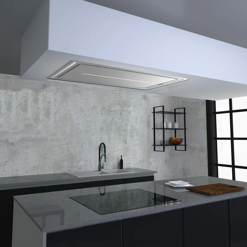 Hotte Conventionnelle Cata BENNU SLIM 900X Acier Argenté