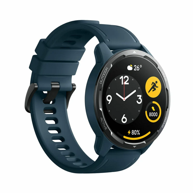 Montre intelligente Xiaomi Watch S1 Active 46 mm 1,43" Bleu Noir 1.43"