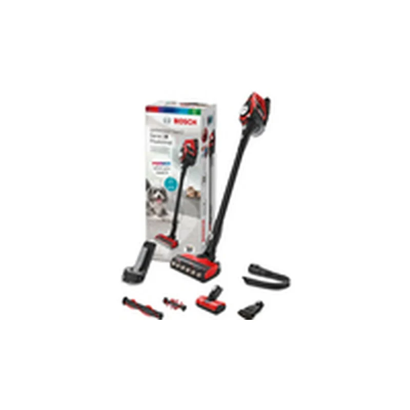Aspirateur balai BOSCH BBS8214PET Noir/Rouge