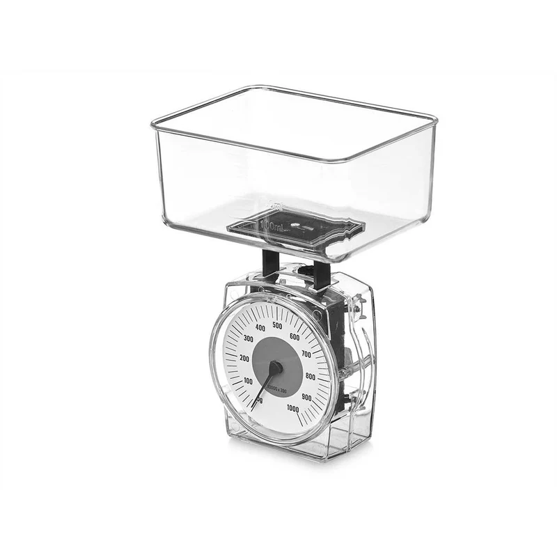 balance de cuisine 1 kg Transparent 400 ml 11,5 x 6 x 8,7 cm (12 Utés)