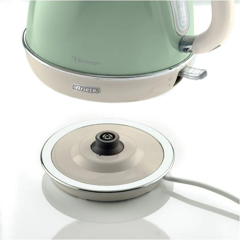 Bouilloire Ariete 2869 Métal Beige Olive Métal Acier inoxydable 2000 W 1,7 L