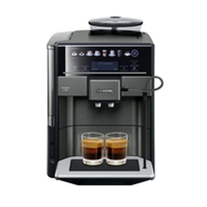 Cafetière superautomatique Siemens AG TE657319RW noir gris 1500 W 2 tasses 1,7 L