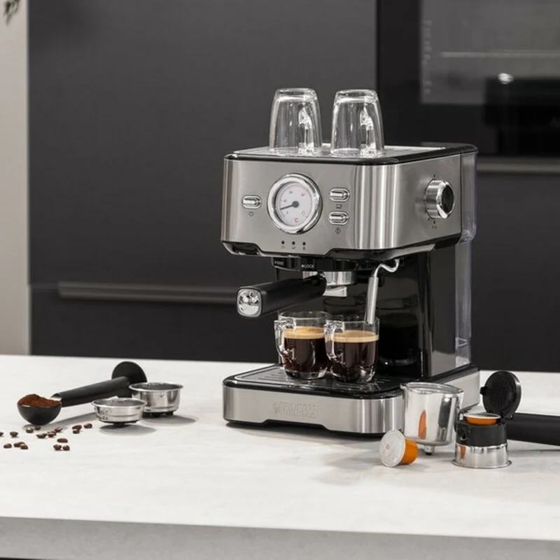 Machine à café manuelle Express Princess 01.249412.01.001 1,5 L 1100W Acier 1,5 L