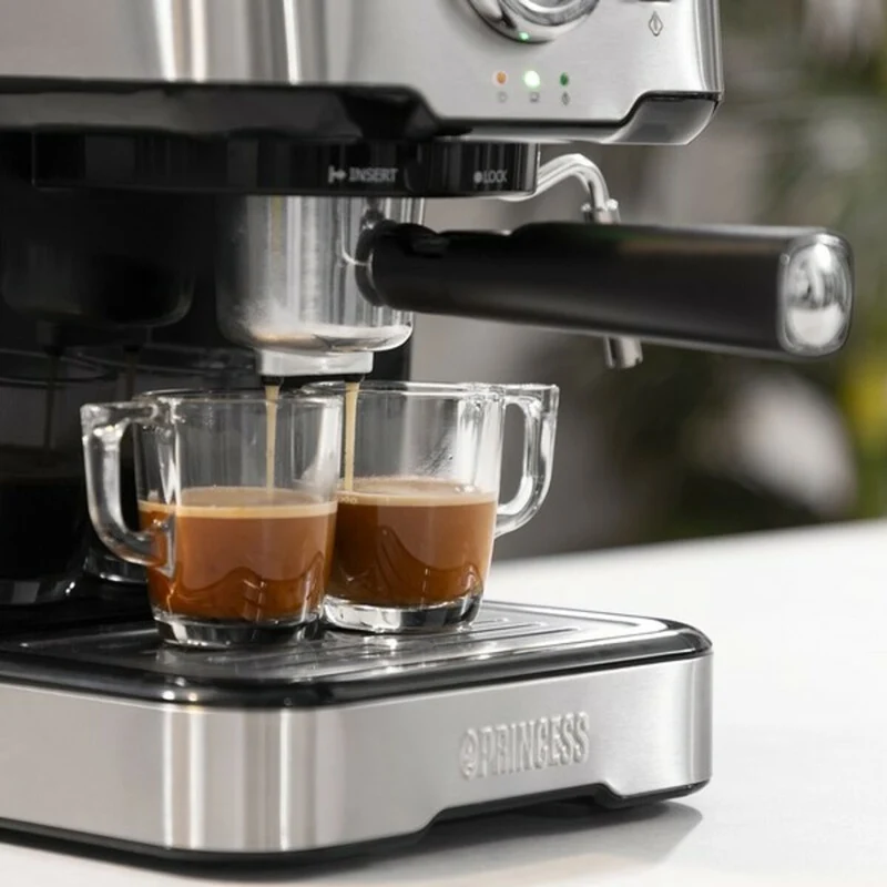 Machine à café manuelle Express Princess 01.249412.01.001 1,5 L 1100W Acier 1,5 L