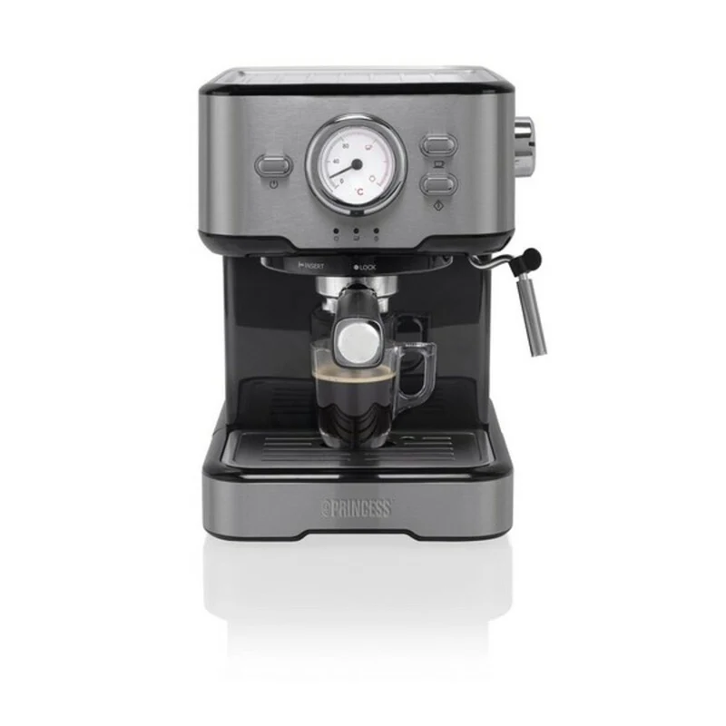 Machine à café manuelle Express Princess 01.249412.01.001 1,5 L 1100W Acier 1,5 L