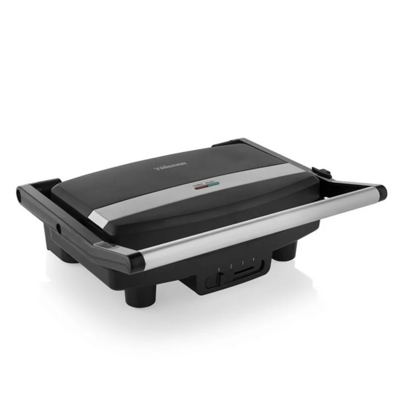 Grill de contact Tristar GR-2856 1000W Acier Noir 28 x 19 cm