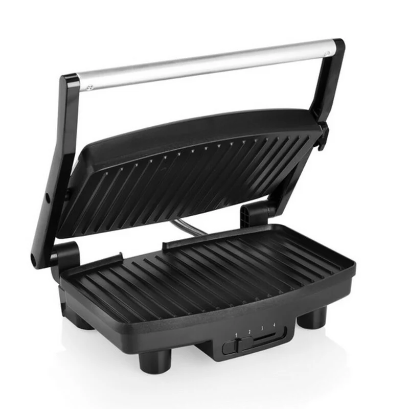 Grill de contact Tristar GR-2856 1000W Acier Noir 28 x 19 cm