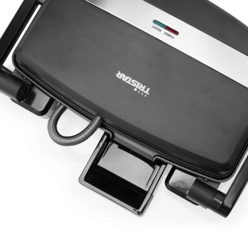 Grill de contact Tristar GR-2856 1000W Acier Noir 28 x 19 cm