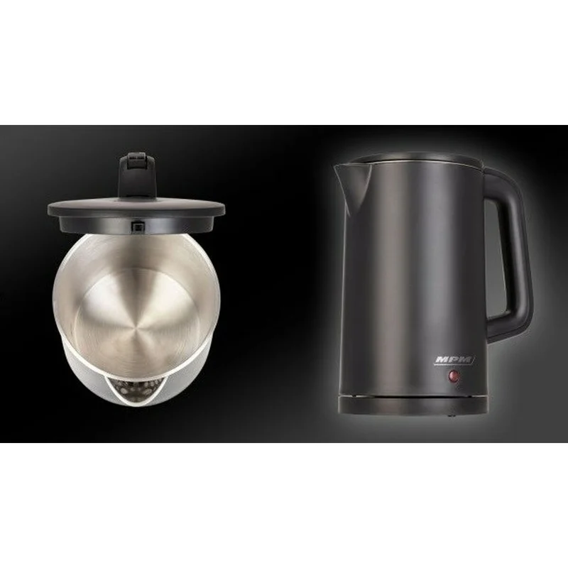 Bouilloire Mpm MCZ-105/C Plastique Noir 2200 W 1,7 L