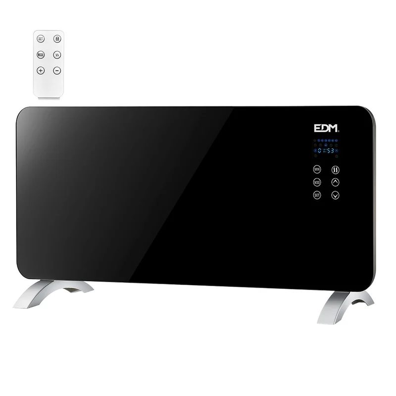Chauffage numérique EDM 07183 07183 Noir 2000 W
