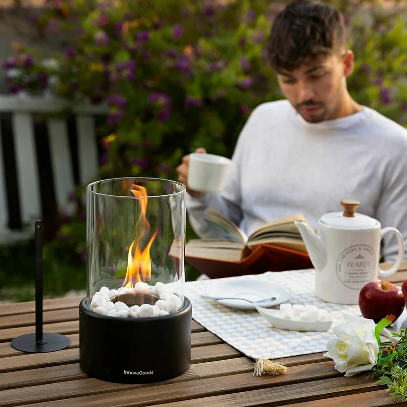 Cheminée de table décorative au bioéthanol Heatfir InnovaGoods