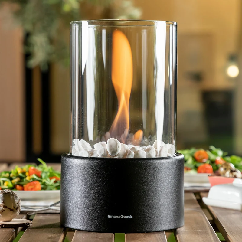 Cheminée de table décorative au bioéthanol Heatfir InnovaGoods