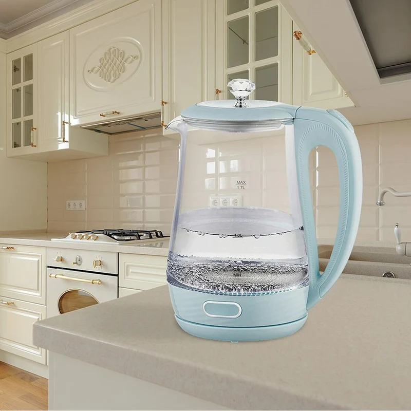Bouilloire Feel Maestro MR-052 Cristal Bleu 2200 W 1,7 L