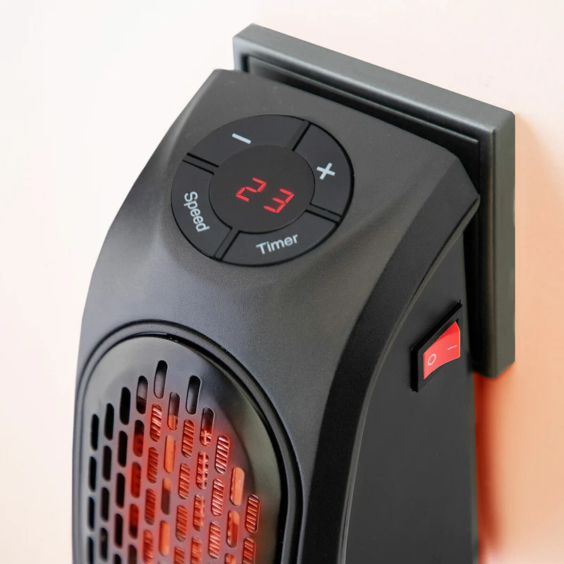 Mini chauffe-prise portable Heatpod InnovaGoods 400 W