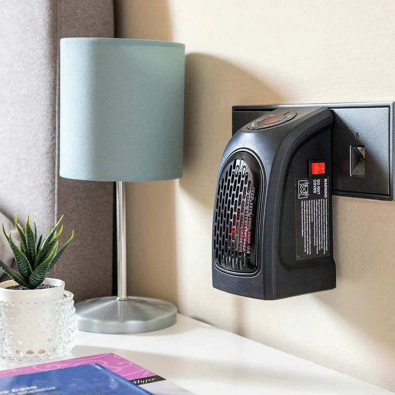 Mini chauffe-prise portable Heatpod InnovaGoods 400 W