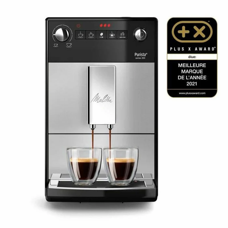 Cafetière superautomatique Melitta F230-101 Argent 1450 W 15 bar 1 L