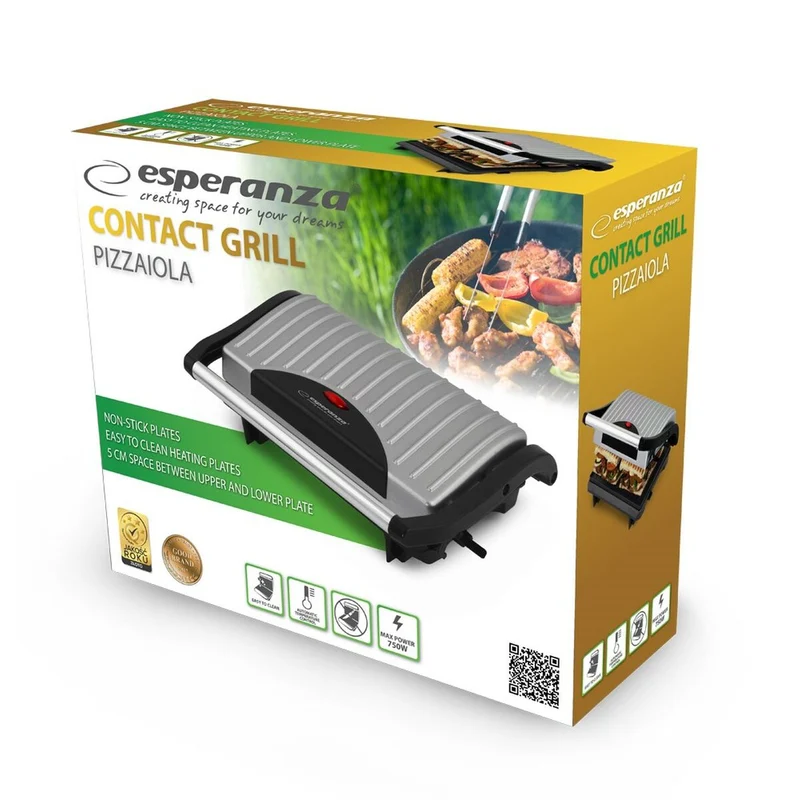 Barbecue électrique Esperanza EKG005 750 W
