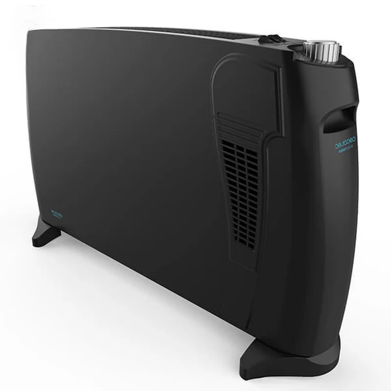 Chauffage à convection électrique Cecotec Ready Warm 6600 Turbo Convection Plus 2000W Noir 2000 W