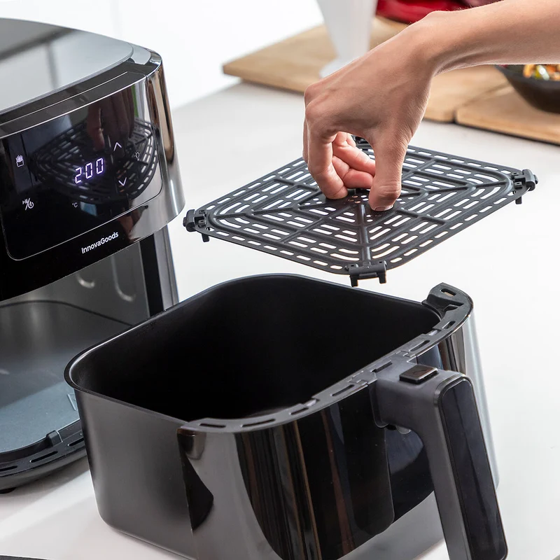 Friteuse à air avec balance InnovaGoods Fryinn Balance 5000 Noir 1500 W 5 L Acier inoxydable