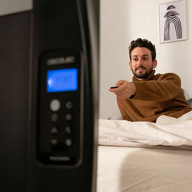Chauffage numérique Cecotec ReadyWarm 1200 Thermal Noir 900 W Noir
