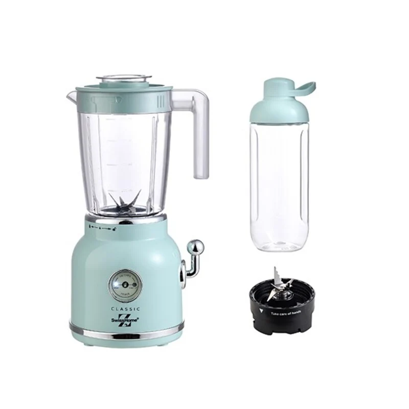 Bol mixeur SwissHome Q4106 2-en-1 bleu 250 W
