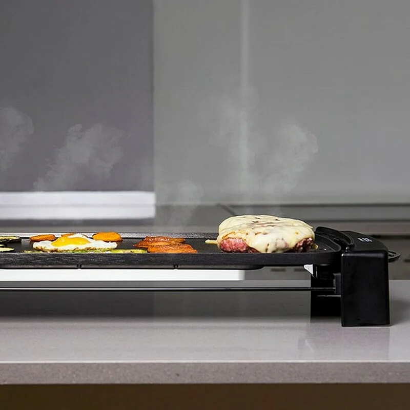 Plaque chauffante grill Cecotec Rock & Water 2500 2150W noir