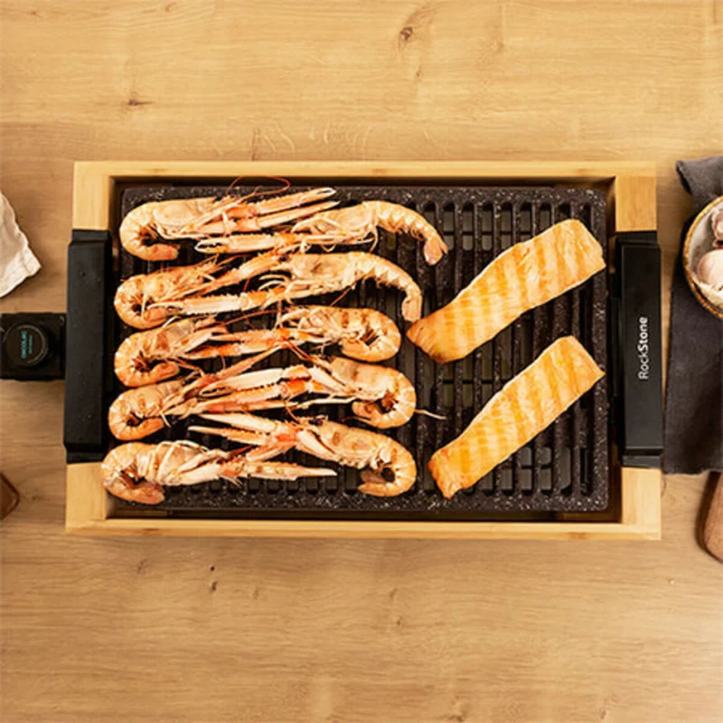 Grill Cecotec Tasty&Grill 2000 Bambou LineStone Bambou