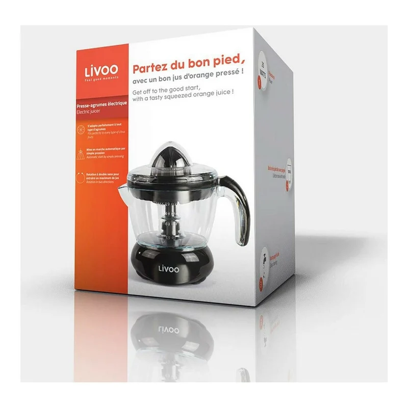 Presse-agrumes électrique Livoo DOD131N Noir 700 ml