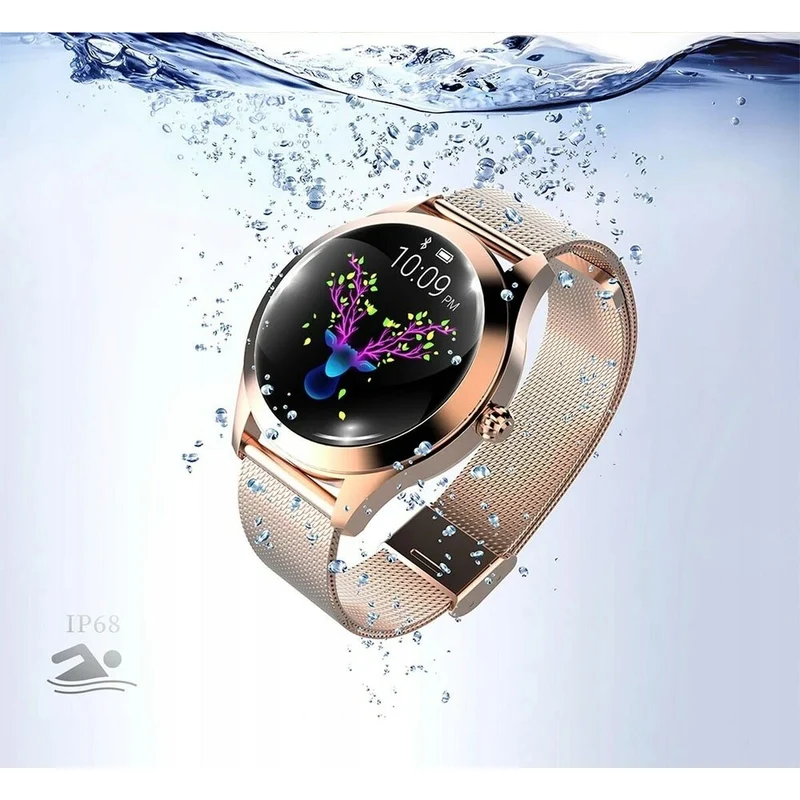Montre connectée Oromed SMART LADY Or Rose 1,04"