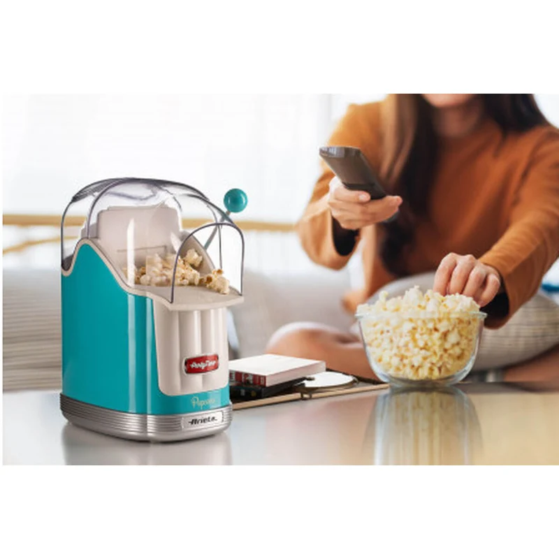 Machine à pop-corn Ariete Party Time Bleu Turquoise
