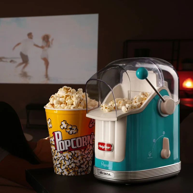 Machine à pop-corn Ariete Party Time Bleu Turquoise