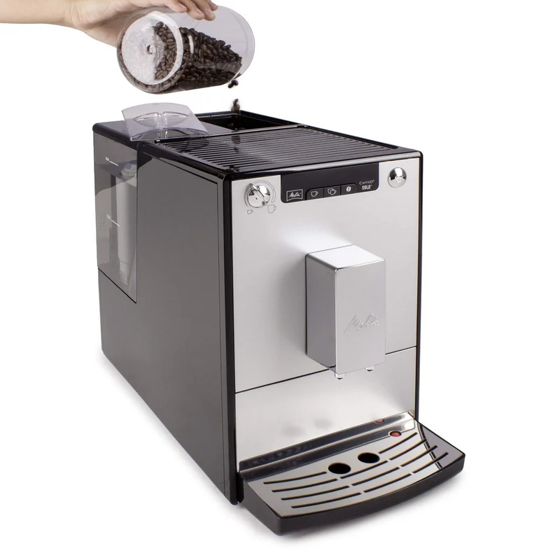 Cafetière superautomatique Melitta Solo Silver E950-103 Silver 1400 W 1450 W 15 bar 1,2 L 1400 W