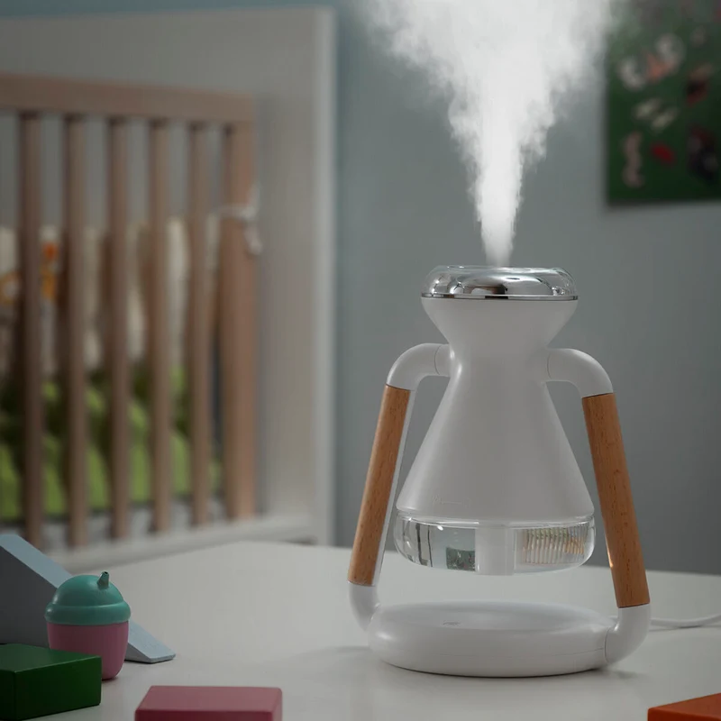 Chargeur sans fil 3-en-1, diffuseur d'arôme et humidificateur Misvolt InnovaGoods
