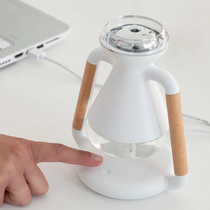 Chargeur sans fil 3-en-1, diffuseur d'arôme et humidificateur Misvolt InnovaGoods